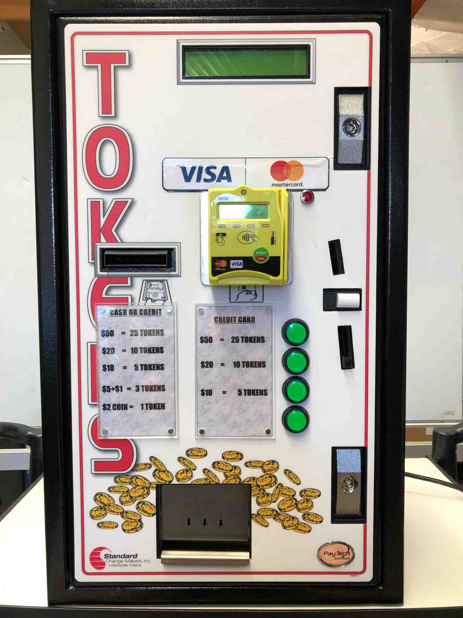 MC720FL-CC Change Machine with Credit Card